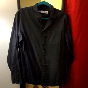 Old Navy Black Button Up Long Sleeve